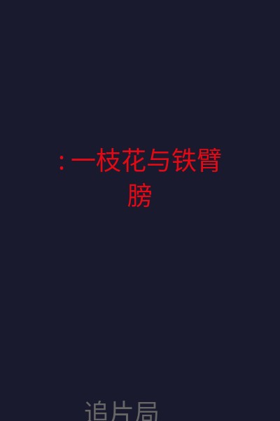 : 一枝花与铁臂膀 海报
