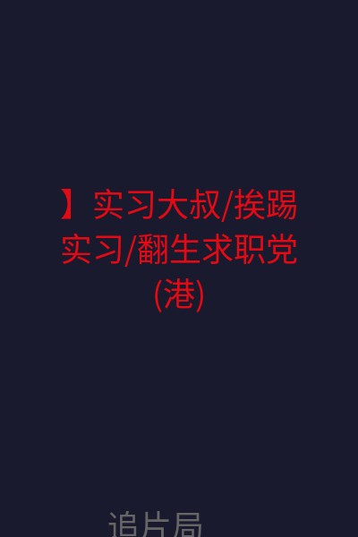 】实习大叔/挨踢实习/翻生求职党(港) 海报