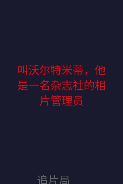 叫沃尔特·米蒂，他是一名杂志社的相片管理员，过着再平庸也不过的生活。沃尔特生性胆怯，最喜欢做的事就是做白日梦, 幻想自己成为英雄，到处经历各种冒险。某天，为了寻找一卷遗失的底片，沃尔特意外踏上一场真正的冒险之旅, 他必须跨出他平淡无奇的�潘可�活, 克服内心的恐惧，勇敢追求自己的梦想。 海报