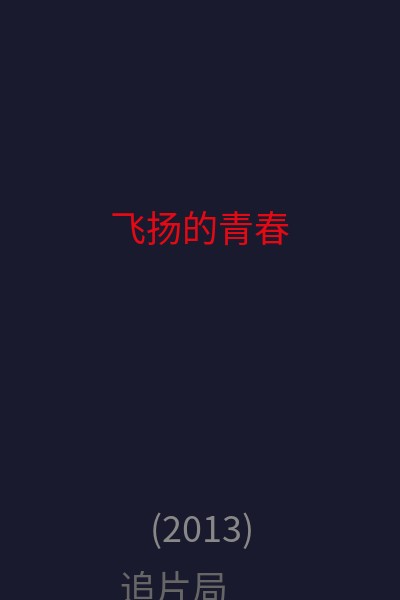 飞扬的青春 海报