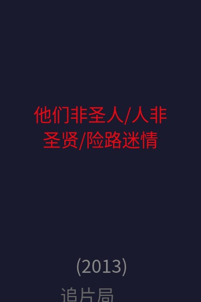 他们非圣人/人非圣贤/险路迷情 海报