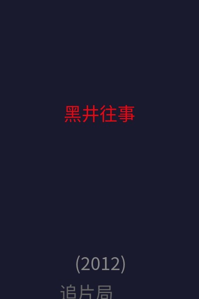 黑井往事 海报