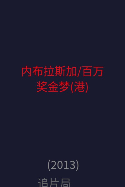 内布拉斯加/百万奖金梦(港) 海报