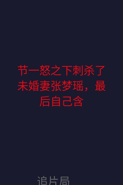 节一怒之下刺杀了未婚妻张梦瑶，最后自己含恨自杀身亡。 海报