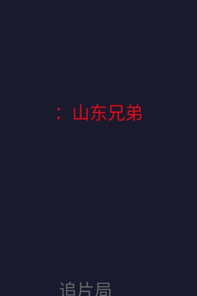 ：山东兄弟 海报