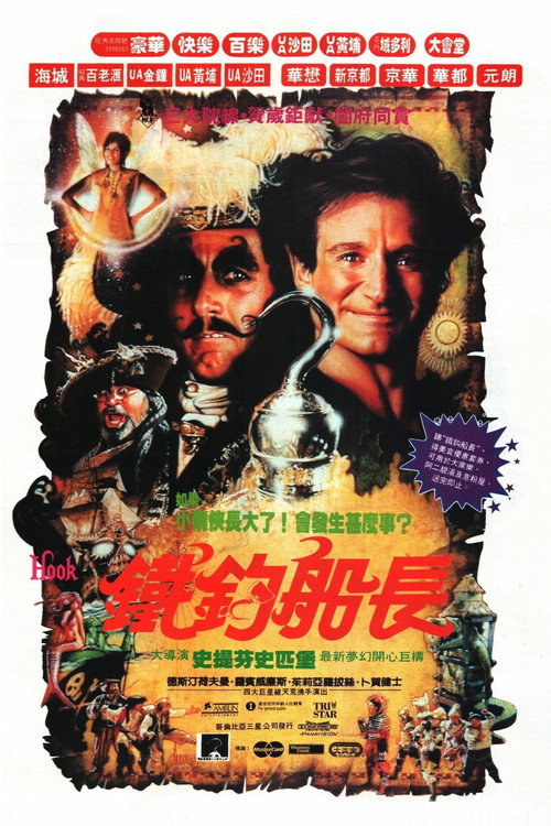 《铁钩船长》 海报