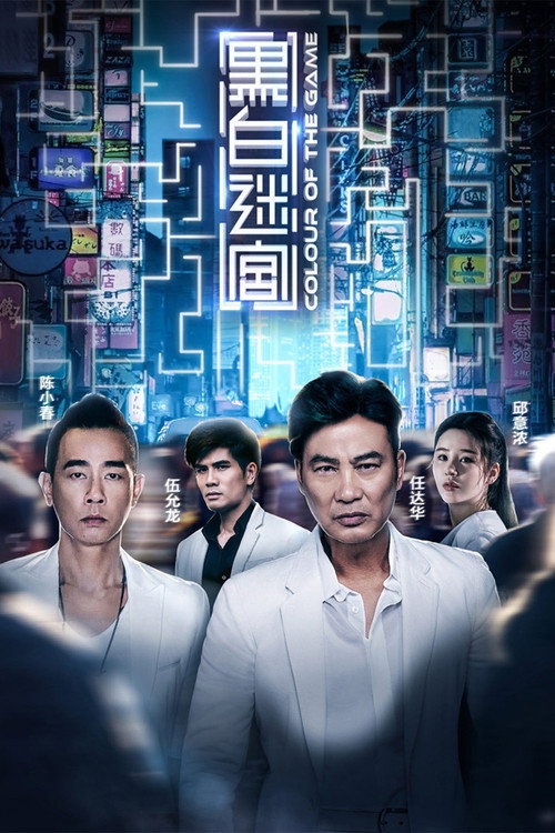 黑白迷宫 高清海报