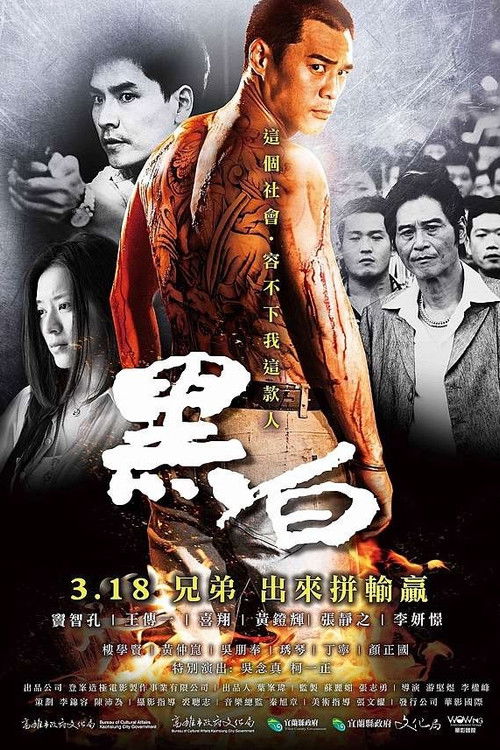 黑白 高清海报